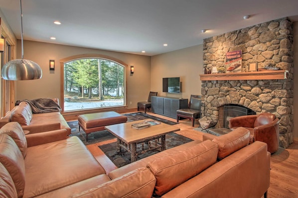 Meredith Vacation Rental | 5BR | 3BA | 3,200 Sq Ft | Stairs Required to Access