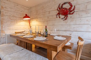 Marsh Tide, Brancaster Staithe: Dining area