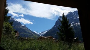 View to the east