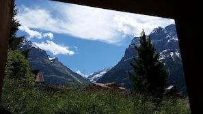 View to the east
