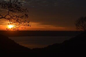 Vista desde la propiedad