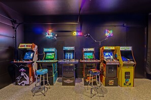 Enjoy the newly added GAME ROOM!