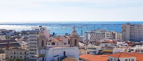 Vista para a praia ou o mar