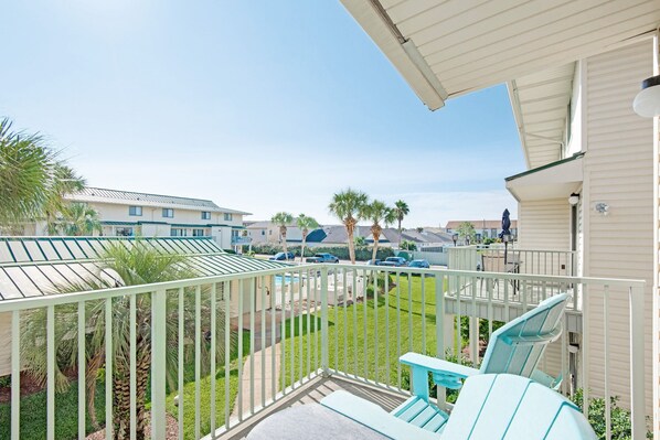 Bedroom balcony