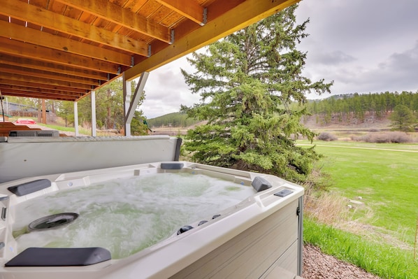 Bain à remous extérieur