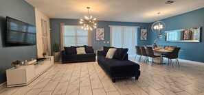Living Room + TV