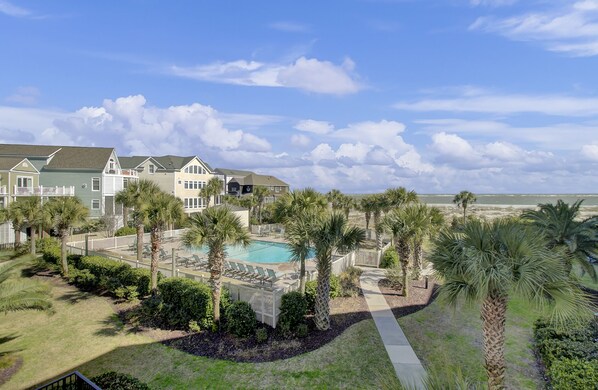 Oceanfront living.