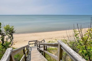 Vue sur la plage/l’océan