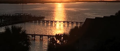 Sunset from the Balcony
