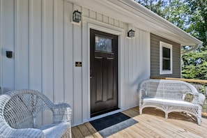 Welcoming front entry