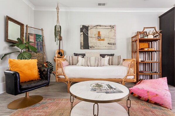 Living Room with Day Bed