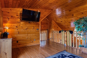 Upstairs Bedroom TV Area