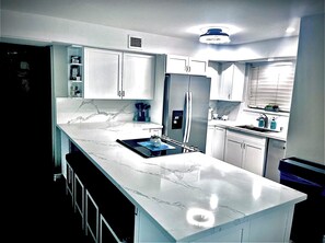 Brand new remodeled kitchen & appliances.