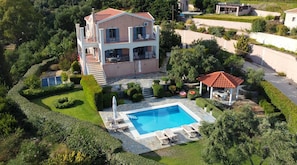 Birds eye view of the Amari Villa. Tranquil, Luxurious Retreat 