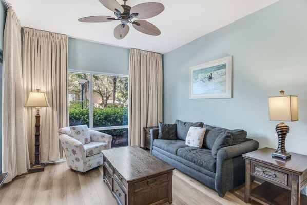 Living Room with Sleeper Sofa
