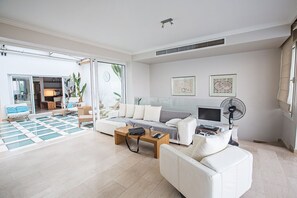 Seating area in the kitchen