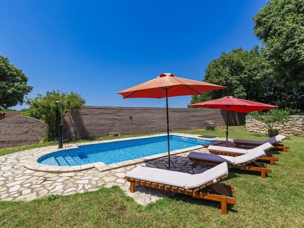 Swimming Pool, Outdoor Furniture, Furniture, Umbrella, Sunlounger, Resort, Leisure, Chair, Eco Hotel, Shade