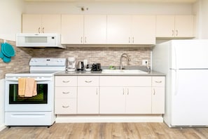 Fully equipped kitchen perfect for your culinary needs