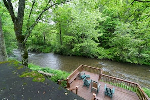 View of Chattahoochee River from Master Bedroom Balcony
