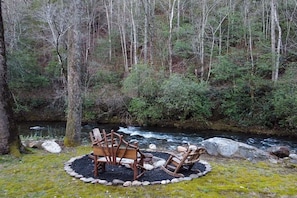 Fire Pit by the Chattahoochee