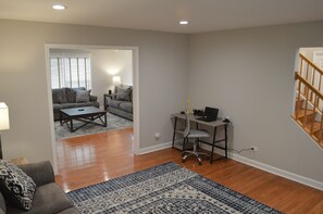 Living Room/Desk area