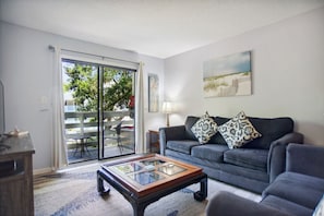 Large balcony door for lots of natural light