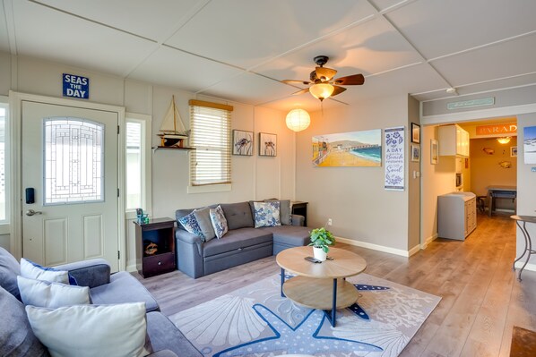 Avalon Vacation Rental | 2BR | 1.5BA | 800 Sq Ft | Stairs Required