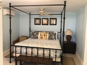 Master bedroom, with King poster bed.