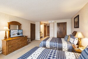 2 Queen Beds plus Sleeper Sofa