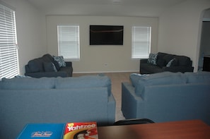 Upstairs family room