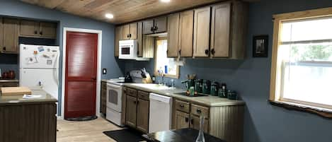 The kitchen cabin photo