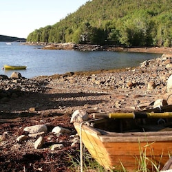 Shoreline and Acadia Cove and Acadia Mt