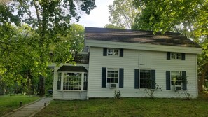 side view of the house