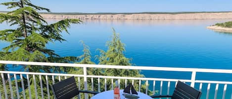 Water, Sky, Table, Furniture, Property, Plant, Tableware, Chair, Nature, Azure