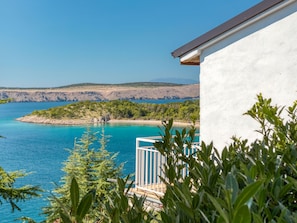 Property, House, Azure, Sea, Real Estate, Bay, Vacation, Building, Tree, Shore