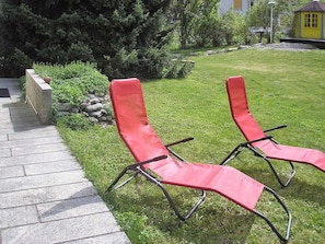 Outdoor Furniture, Chair, Furniture, Sunlounger, Lawn, Yard, Grass, Folding Chair, Garden, Leisure