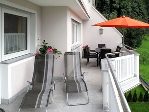White, Property, House, Home, Balcony, Building, Porch, Room, Real Estate, Furniture