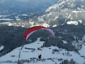 Mountain, Snow, Slope, Sports Equipment, Highland, Tree, Terrain