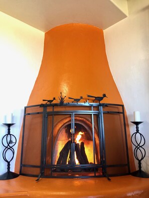 Kiva fireplace