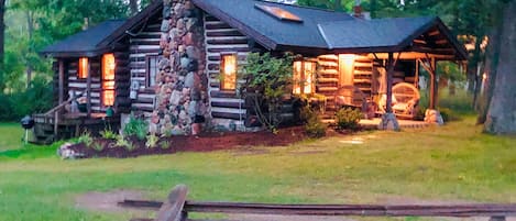 Dancing Bear - A Genuine Log Cabin in Harbor Springs
