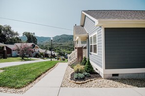 View from the driveway