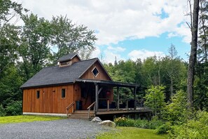 Exterior | Quiet Property | On-Site Pond