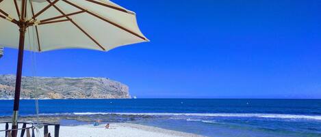 Vue sur la plage/l’océan