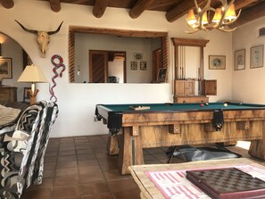 Vintage pool table 