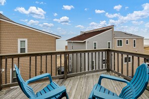 Another balcony overlooking the ocean off of the master bedroom.