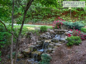 Waterfall feature available March 1 to Sep 1.