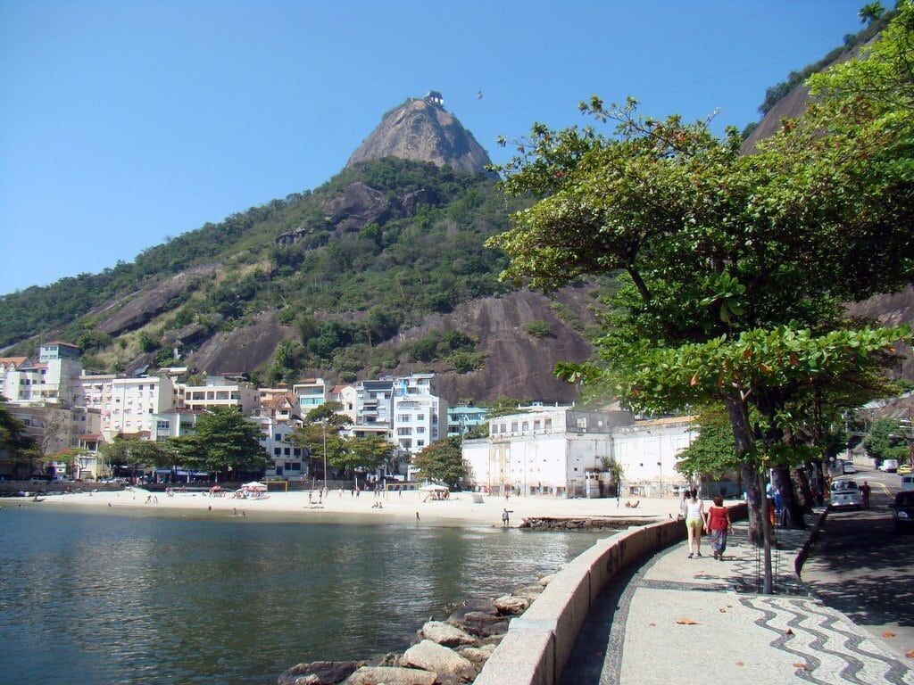 Praia Vermelha, Rio de Janeiro, Rio de Janeiro (staat), Brazilië