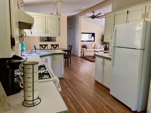 View of kitchen