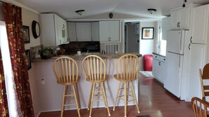 Kitchen and dining room 