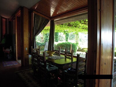 Villa with panoramic veranda 'Il Riccio'